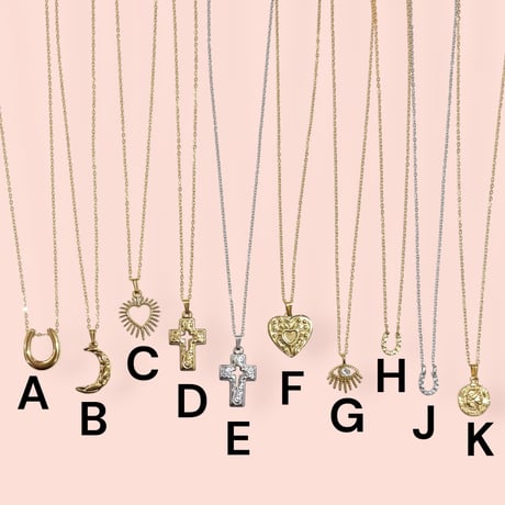 【LIMITED】MOTIF CHARM LAYERING PENDANT
