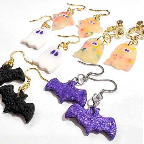 HALLOWEEN MOTIF YURAYURA ピアス/イヤリング