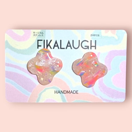 HOLOGRAM×COLORS ピアス