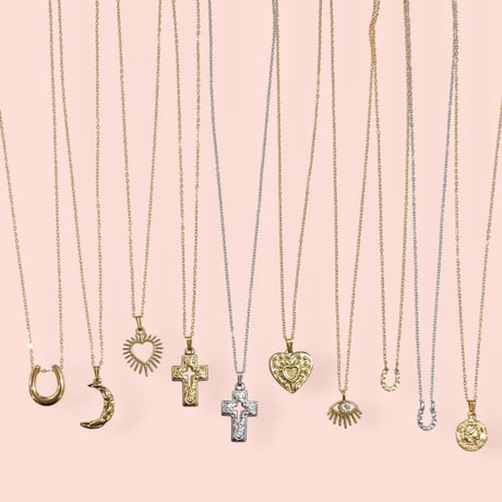 【LIMITED】MOTIF CHARM LAYERING PENDANT