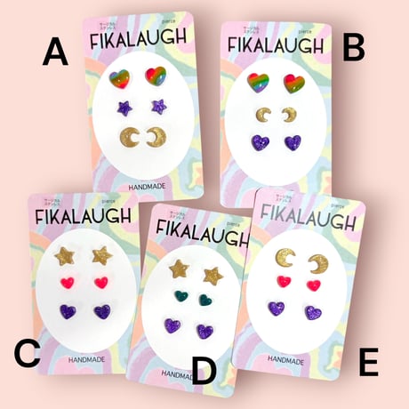 TINY MOTIFS SET ピアス