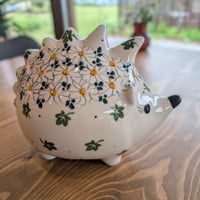 ポーリッシュポタリー　貯金箱　置物　ハリネズミ ハリネズミ貯金箱 | colorful