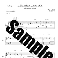 381.アヴェ・ヴェルム・コルプス（34弦レバーハープソロ）