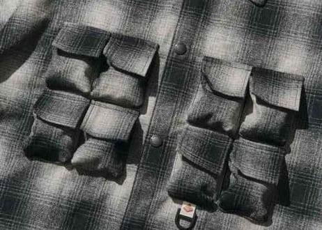 【MOUNTAIN RESEARCH】Phishing PKT. Shirt