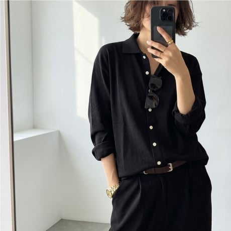 full button polo shirt【K2-261165】