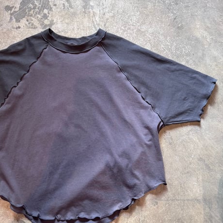 RAGLAN SS TEE / dark chocolate