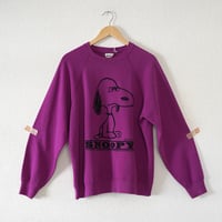 SNOOPY スウェット / PURPLE