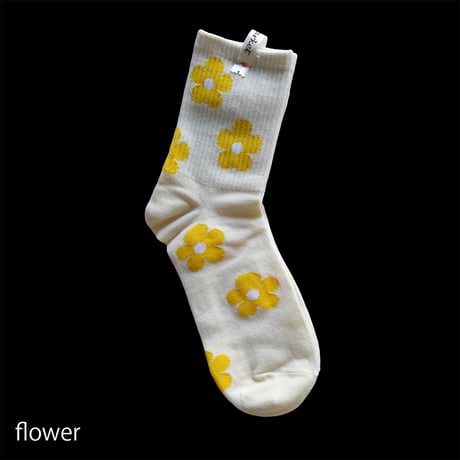 ソックス｜swan / flower