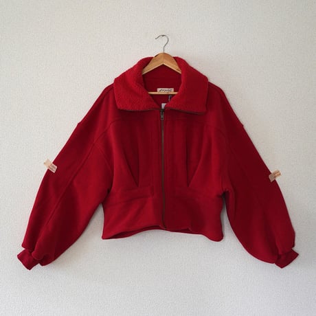 red フリース ジャケット