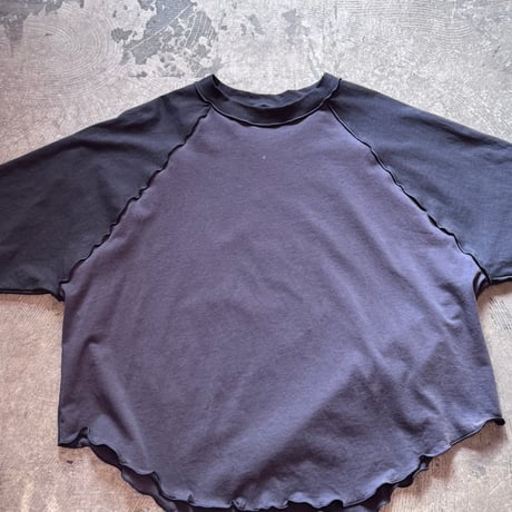 RAGLAN SS TEE / dark chocolate