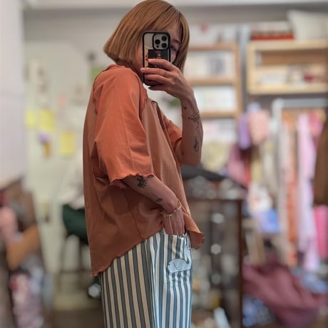 RAGLAN SS TEE / terracotta BROWN