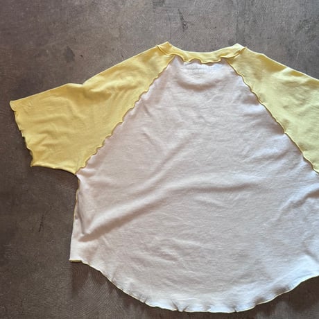 RAGLAN SS TEE / Lemon Cream