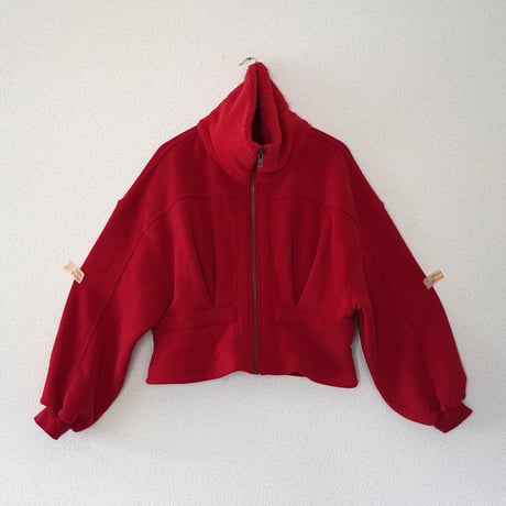 red フリース ジャケット