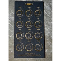 予約 2027 MOON CALENDER/ 6color