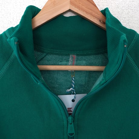 ハーフジップ ショート スウェット