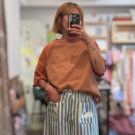 RAGLAN SS TEE / terracotta BROWN