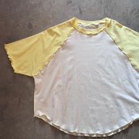 RAGLAN SS TEE / Lemon Cream