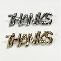 【LeMelange】《THANKS》ブローチ［8718003］