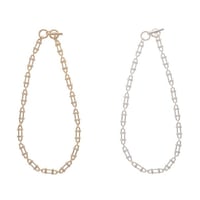 【Sea'ds Mara】Frame link chain Necklace　　[27A1-17]
