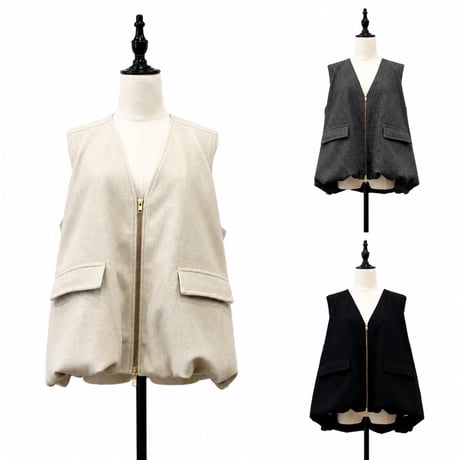 【siro de labonte】balloon vest［R653310］