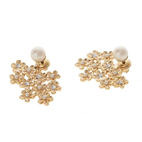 【Sea'ds Mara】Flower back catch Pierce  [27A1-10]