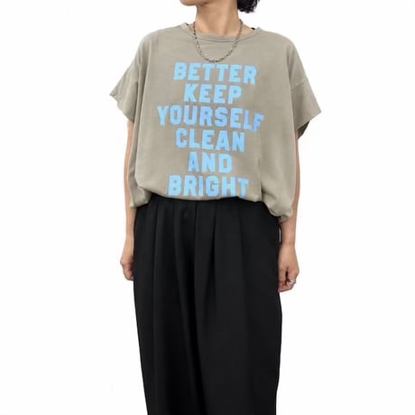 【siro de labonte】メッセージタックTシャツ［R713222］