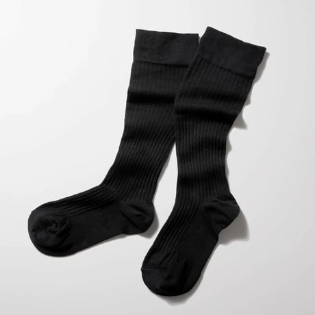 【MAEÉ】 コンプレッションソックス （コットンリブタイプ）