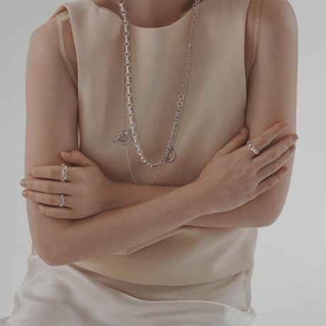 【Sea'ds Mara】Branch line long Necklace　　[27A1-15]