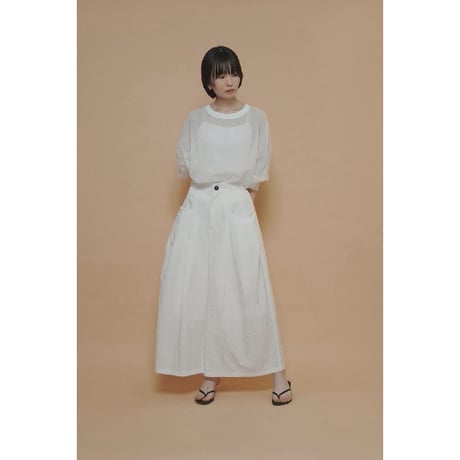 【CYAN tokyo】シアーリップルリブTOPS［710564］