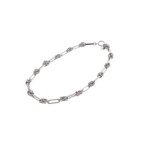 【Sea'ds Mara】Knot bar necklace[26A4-77]