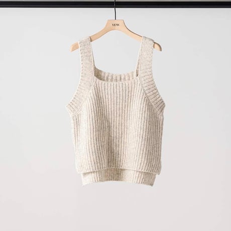 【YENN】CHUNKY KNIT VEST［Y264-91131］