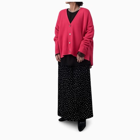 【siro de labonte】side slit cardigan［R653108］