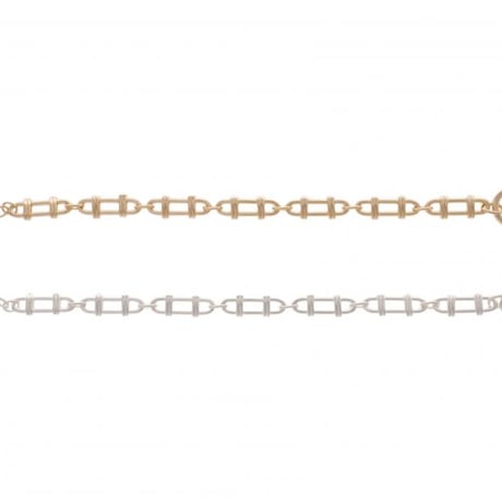 【Sea'ds Mara】Frame link chain Bracelet　　[27A1-18]