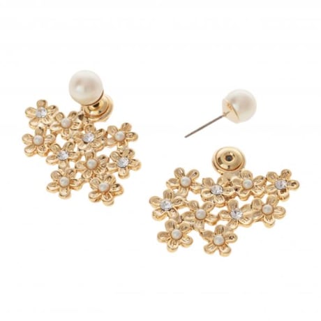 【Sea'ds Mara】Flower back catch Pierce  [27A1-10]