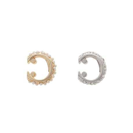 【Sea'ds Mara】Twinkle hoop earcuff[26A4-68]