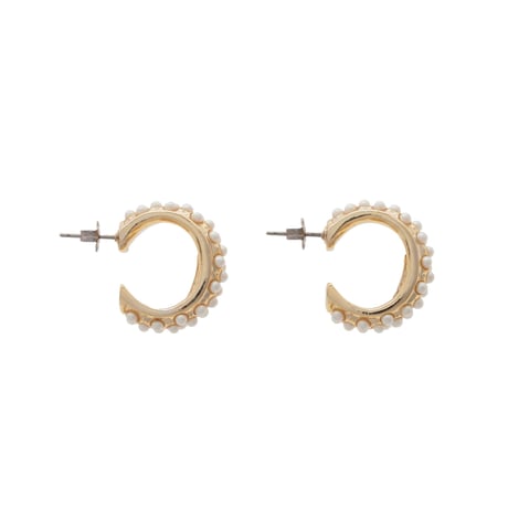 【Sea'ds Mara】Twinkle hoop pierce[26A4-67P]