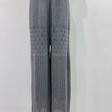 【CYAN tokyo】トリプルゲージニットワイド［710579］