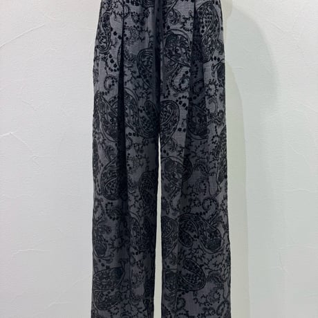 【CYAN tokyo】フロッキーぺイズリーワイド［710583］