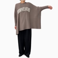 【siro de labonte】BON WEEKEND poncho pullover［R653105］
