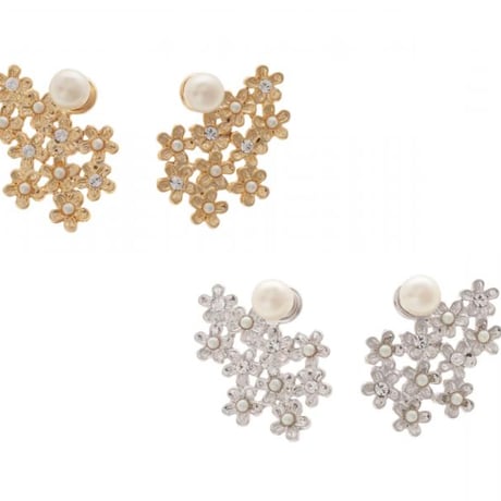 【Sea'ds Mara】Flower back catch Pierce  [27A1-10]