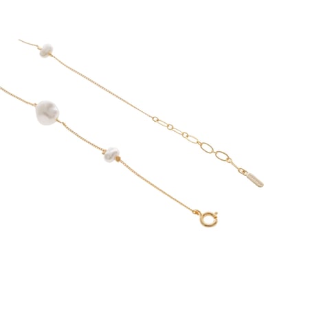 【Sea'ds Mara】Floating pearl necklace[26A4-72]