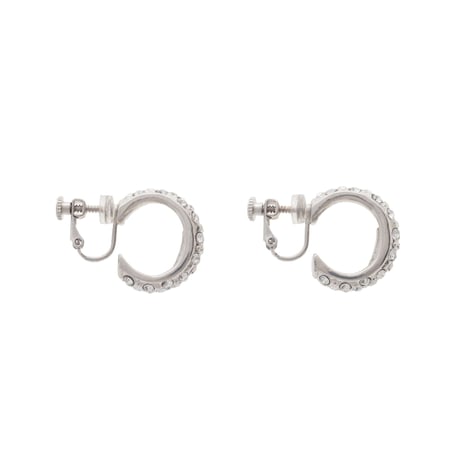 【Sea'ds Mara】Twinkle hoop earrings[26A4-67E]
