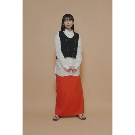 【CYAN tokyo】エアリータックロングシャツ［710581］