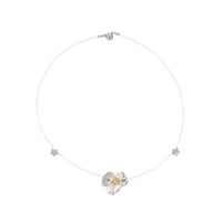 【Sea'ds Mara】Invisible bloom Necklace　　[27A1-04]