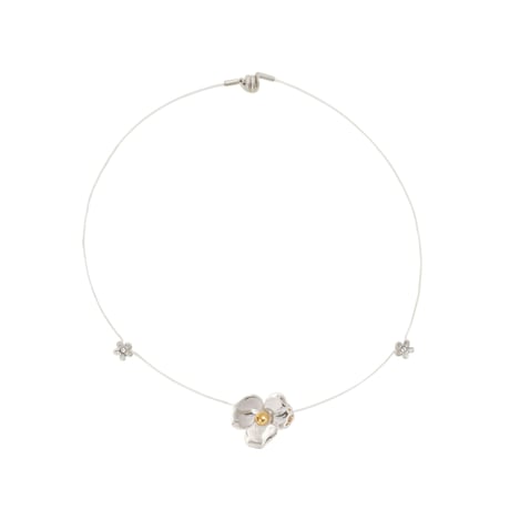 【Sea'ds Mara】Invisible bloom Necklace　　[27A1-04]