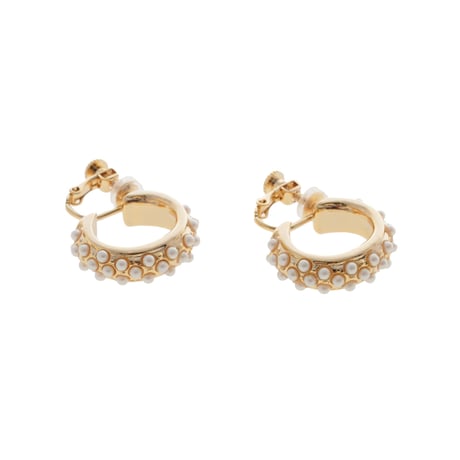 【Sea'ds Mara】Twinkle hoop earrings[26A4-67E]