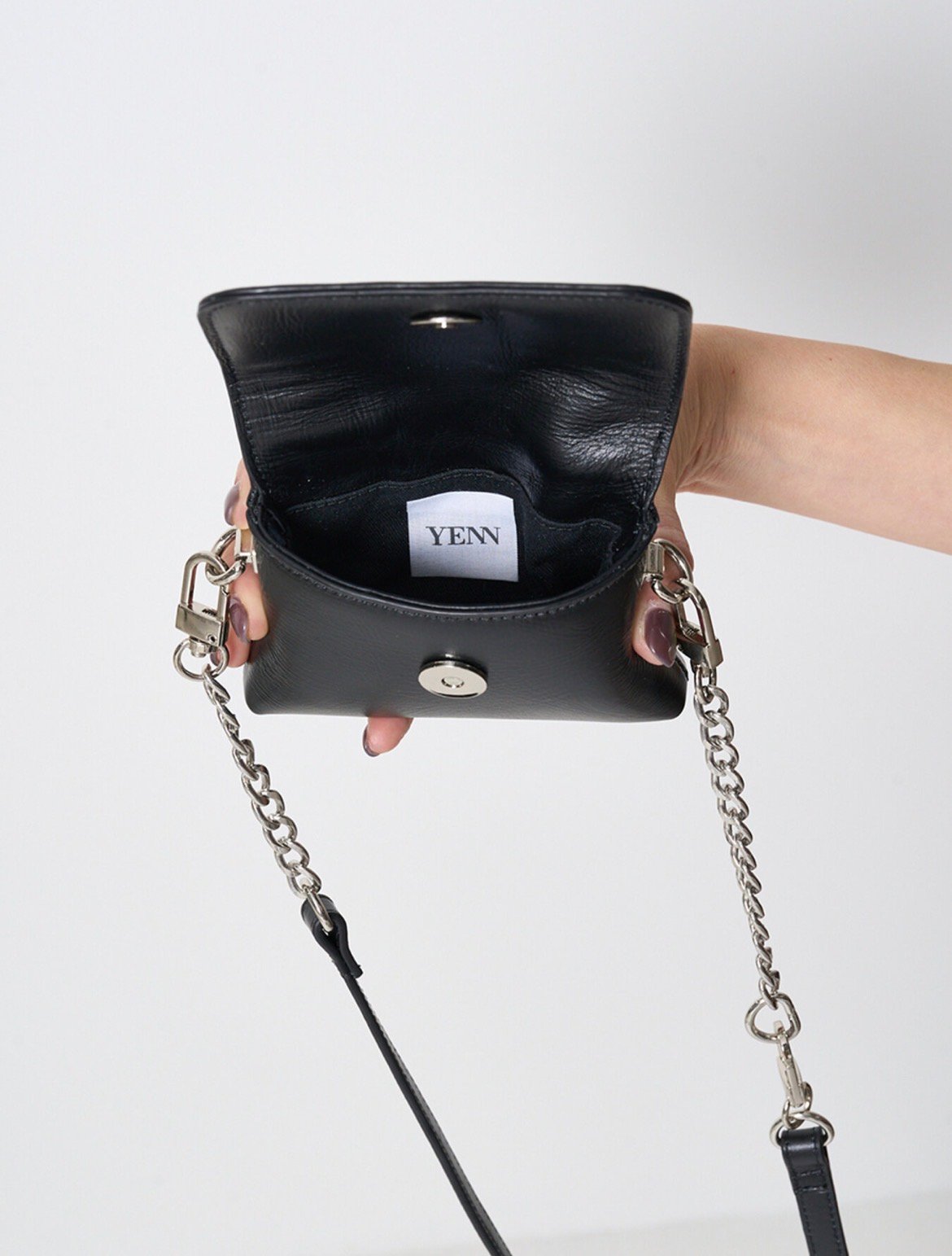 YENN】CHAIN BELT POUCH［Y252-02057-9］ | cavabien