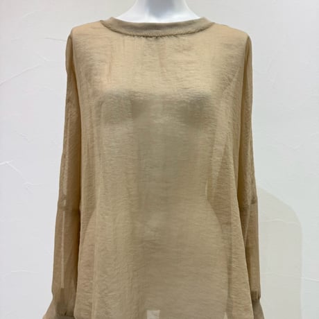 【CYAN tokyo】シアーリップルリブTOPS［710564］