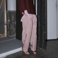 【LeMelange】サテンタックパンツ［8653502］