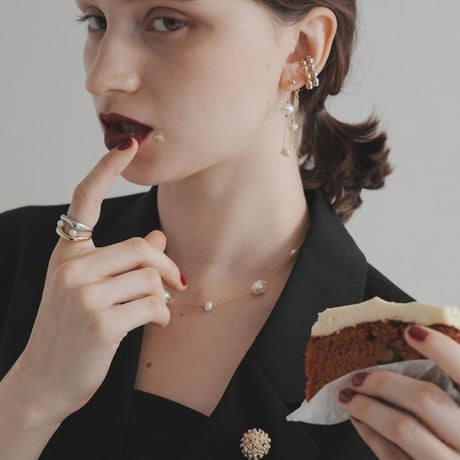【Sea'ds Mara】Frill earcuff[26A4-69]